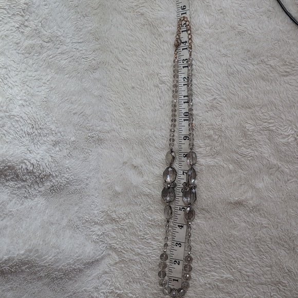 Necklace, Multi-Faceted Crystal Beaded - Picture 8 of 10